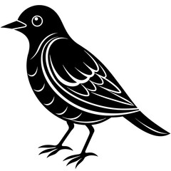 bird on a branch, black Kingfisher silhouette vector illustration,icon,svg,bird characters,Holiday t shirt,Hand drawn trendy Vector illustration,crow bird on black background