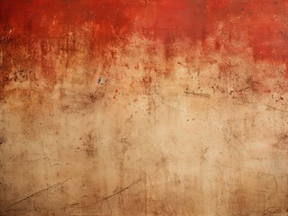 Fototapeta na wymiar Red dust and scratches design. Aged photo editor layer grunge abstract background