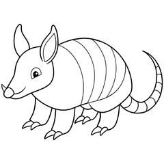 illustration of a squirrel vector art silhouette 