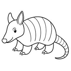 illustration of a squirrel vector art silhouette 