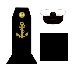 Galon de l'armée de la marine nationale française: Elève-officier