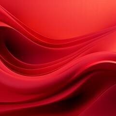 Red fuzz abstract background, in the style of abstraction creation, stimwave, precisionist lines with copy space wave wavy curve fluid design 