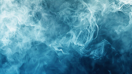 Obraz premium blue smoke background