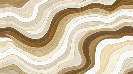 Multicolored wavy shapes creating abstract background