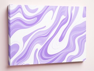 Lavender and white flat digital illustration canvas with abstract graffiti and copy space for text background pattern 