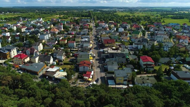 Beautiful Landscape Karwia Piekny Krajobraz Aerial View Poland
