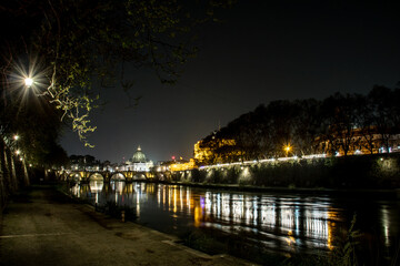 night view of the city