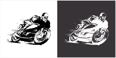 IIlustration Vector graphics of Motorcycle icon