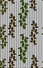 Beautiful  flower pattern , little floral bouquet vintage for fashion.