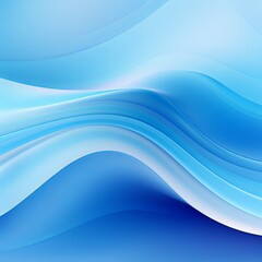 Sky Blue fuzz abstract background, in the style of abstraction creation, stimwave, precisionist lines with copy space wave wavy curve fluid design 