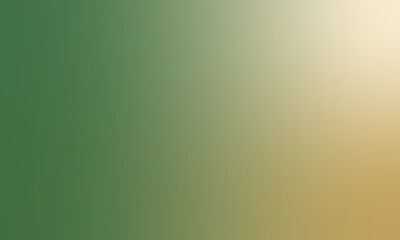 Abstract Gradient Vector Background. Green And Beige Mixed Gradient Colorful Banner 