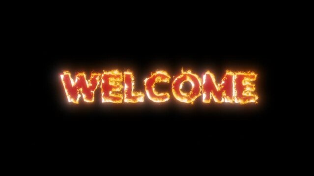 isolated welcome back greeting sign concept teamwork