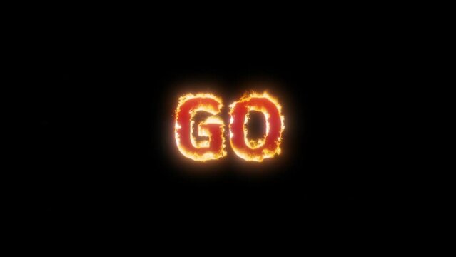 go green sign competition title text background