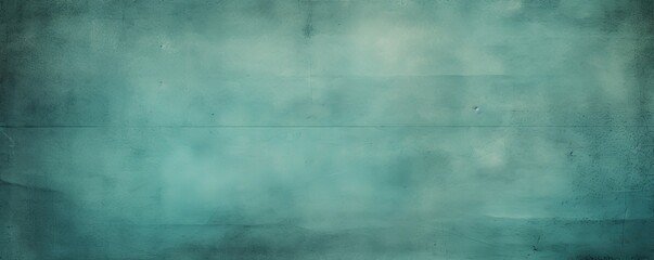 Teal hue photo texture of old paper with blank copy space for design background pattern