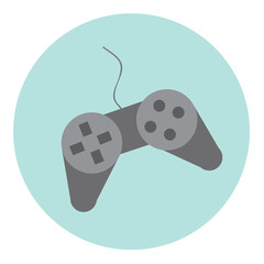 Joy game vector illustration isolated on white background. classic modern diseign