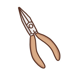 Needle Nose pliers  illustration