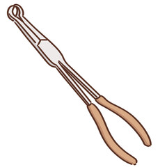 hose grip pliers  illustration
