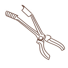 plug pliers  illustration