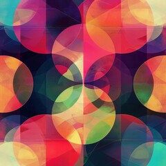 Geometric Shapes Background