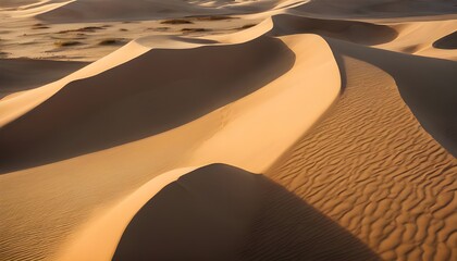Fototapeta na wymiar Twilight Majesty: Captivating Dune Landscape at Sunset
