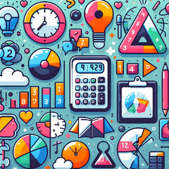 Mathematical complexity illustration
