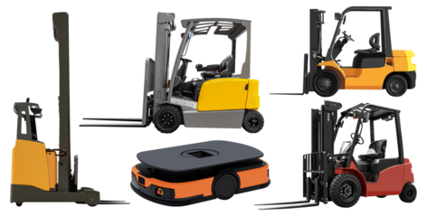 Collection set forklift