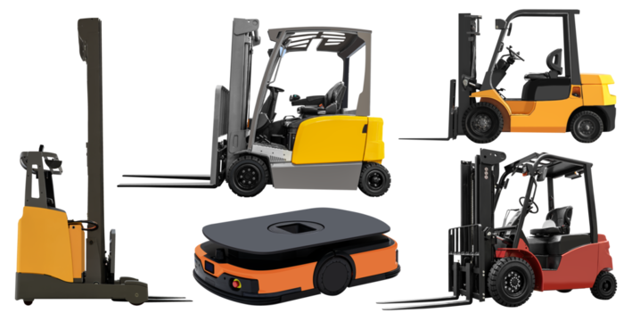 Collection set forklift