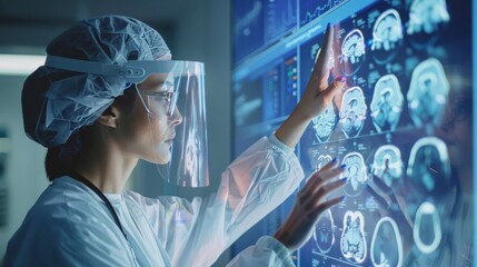 A clinical team engages with an AI platform to streamline patient care coordination and improve treatment timelines.