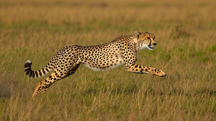 African cheetah running - 778975794