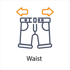 Waist  icon