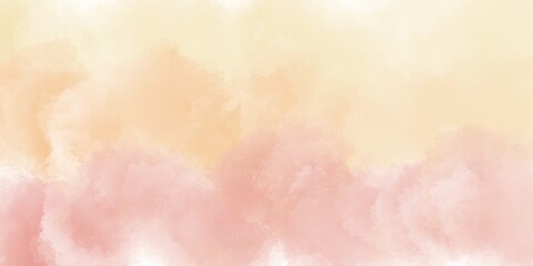 Fototapeta na wymiar Watercolor abstract background, pastel colors, light colors, clouds, summer, gradient
