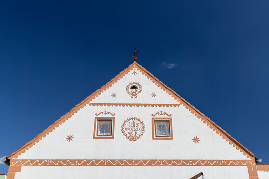 Zabori village monument reserve, Southern Bohemia, Czech Republic