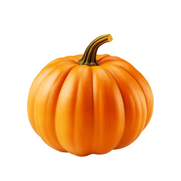 Pumpkin, PNG image, cutout, isolated on transparent background