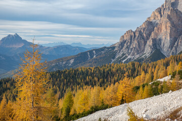 Fall in the Dolomites, Italy