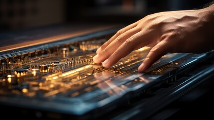 close up of hands typing on keyboard  high definition(hd) photographic creative image