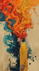 Decision-making under pressure causing agitation and uncertainty