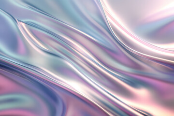 Abstract pearlescent waves