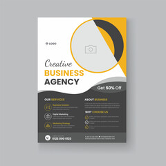 Corporate Business marketing flyer template
