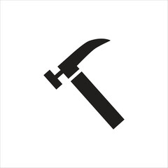 hammer vector icon line template