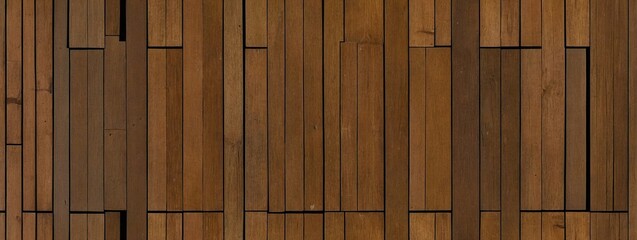 A close up of an old brown paper texture resembling wood flooring with tints and shades of amber, beige, and peach. The pattern is a mix of rectangles on this hardwoodlike surface