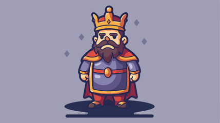 The King mascot logo of Ancient Kingdom in Emperor