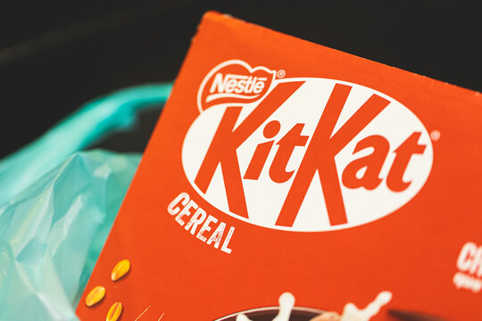 Cereal KitKat. Produto da marca Nestlé. Brasil, 06/04/2024.