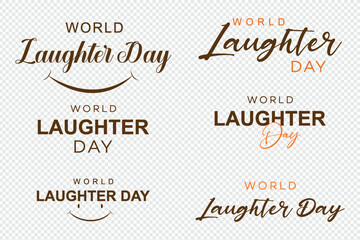 World Laughter Day, World Laughter Day text, World Smile Day, banner, poster, World Emoji Day, Social Media Template | Vector World laughter Day post | Happy World Laughter Day, flat illustration.

