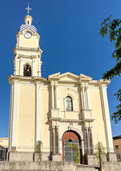 Fototapeta na wymiar Parroquia Nuestra Señora de la Asunción en tonaya jalisco mexico