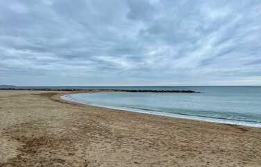 Costa Daurada, typical holidays place from Spain (Cambrils, Salou).