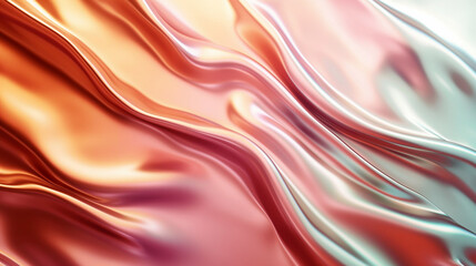 Pink wavy smooth modern abstract background