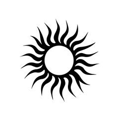 Abstract Sun Logo Design