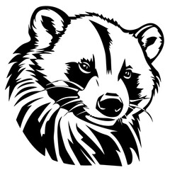 American Badger Logo Design