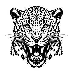 Angry Leopard Logo Design