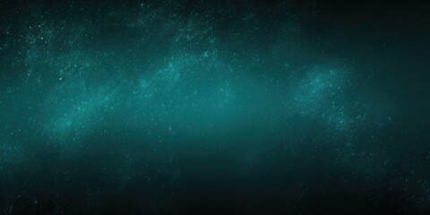 Turquoise black glowing grainy gradient background texture with blank copy space for text photo or product presentation 